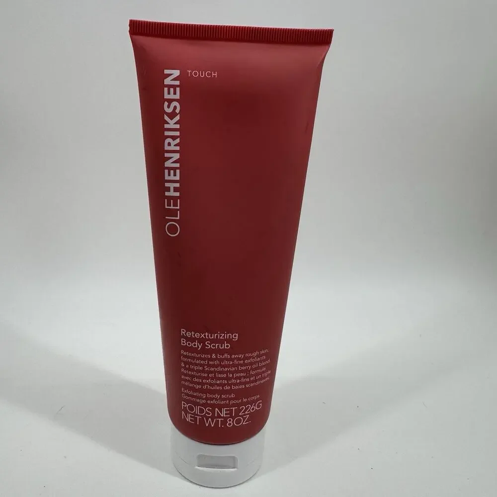 Ole Henriksen Touch Retexturizing Body Scrub 8 Oz New Sealed Discontinued